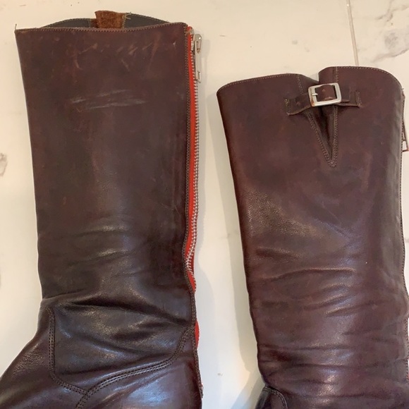 Golden Goose Brown Leather Boots Size 37 - Picture 10 of 13